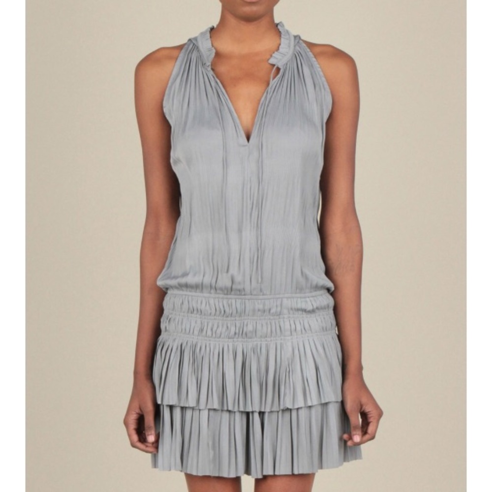 Current Air sleeveless ruffle dress